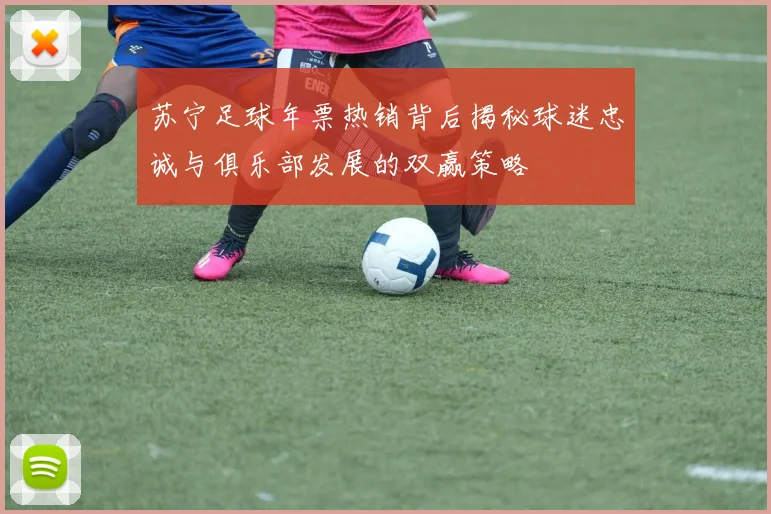 苏宁足球年票热销背后揭秘球迷忠诚与俱乐部发展的双赢策略