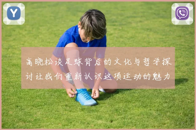 高晓松谈足球背后的文化与哲学探讨让我们重新认识这项运动的魅力与价值